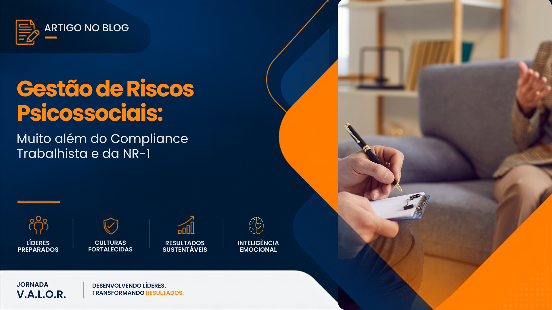 Gestão de Riscos Psicossociais: Muito além do Compliance Trabalhista e da NR-1